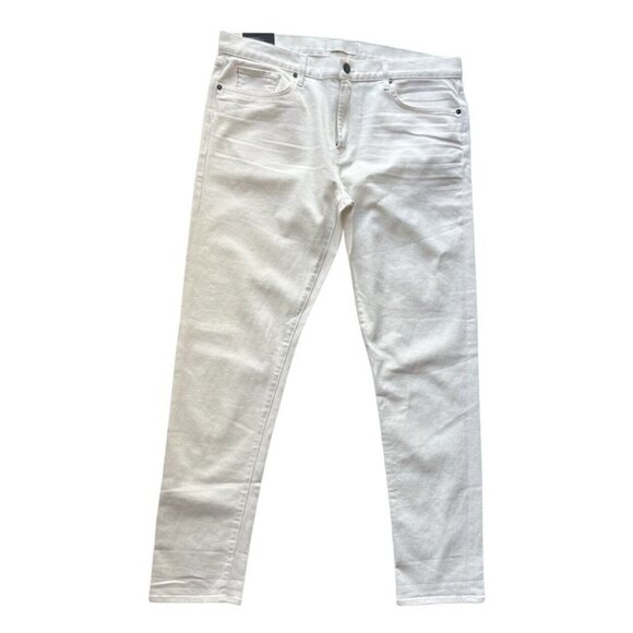 J BRAND Mens Absentis White Tyler Taper Slim Fit Jeans Size 38 JB001780 - Picture 4 of 16